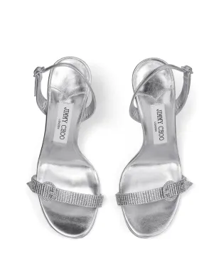 Jimmy Choo Tabatha サンダル - シルバー - サムネイル4