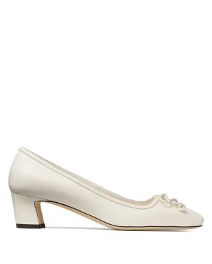 Jimmy Choo 45mm エルム ナパレザー パンプス - ホワイト - サムネイル1