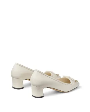 Jimmy Choo 45mm エルム ナパレザー パンプス - ホワイト - サムネイル3