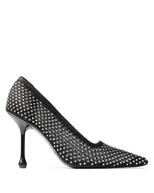 Jimmy Choo 95mm Ixiaパンプス - ブラック - サムネイル1