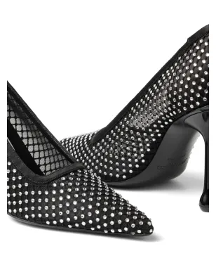 Jimmy Choo 95mm Ixiaパンプス - ブラック - サムネイル5
