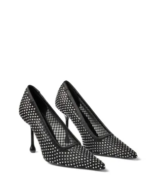 Jimmy Choo 95mm Ixiaパンプス - ブラック - サムネイル2