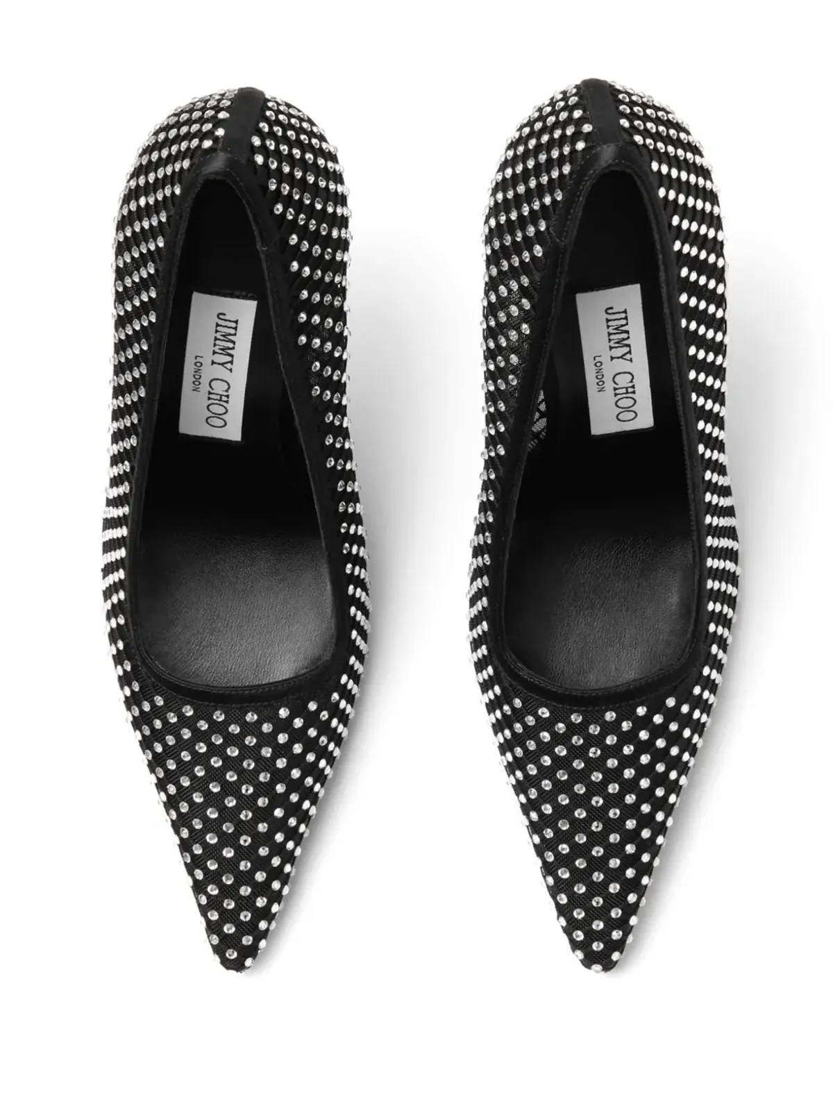 Jimmy Choo 95mm Ixiaパンプス - ブラック - 画像4