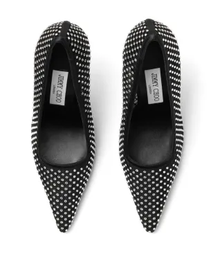Jimmy Choo 95mm Ixiaパンプス - ブラック - サムネイル4