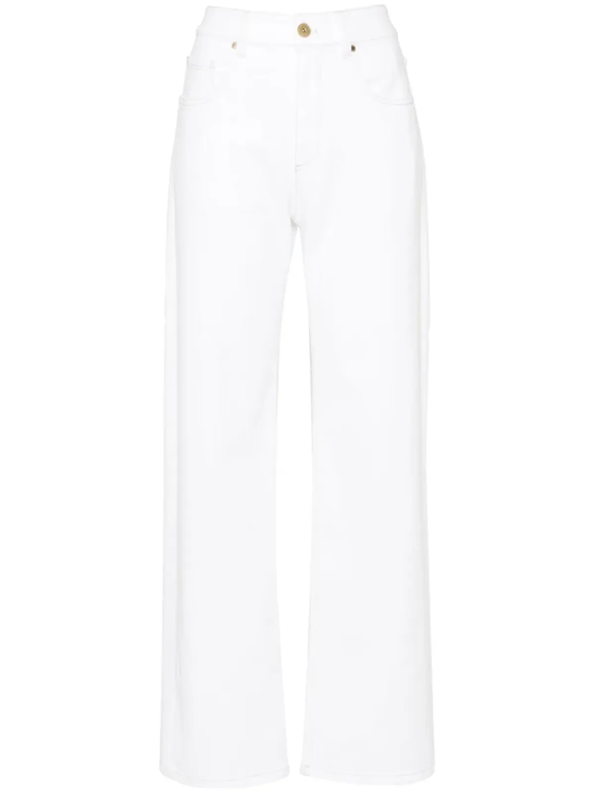 Brunello Cucinelli ストレートレッグジーンズ - ホワイト - 画像1