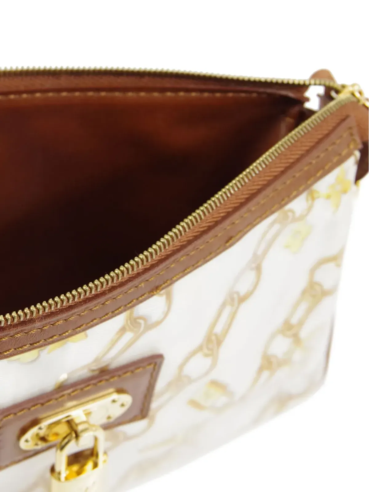 Louis Vuitton ビンテージ ポシェット・アクセソワーズ クラッチバッグ ホワイト - 画像5