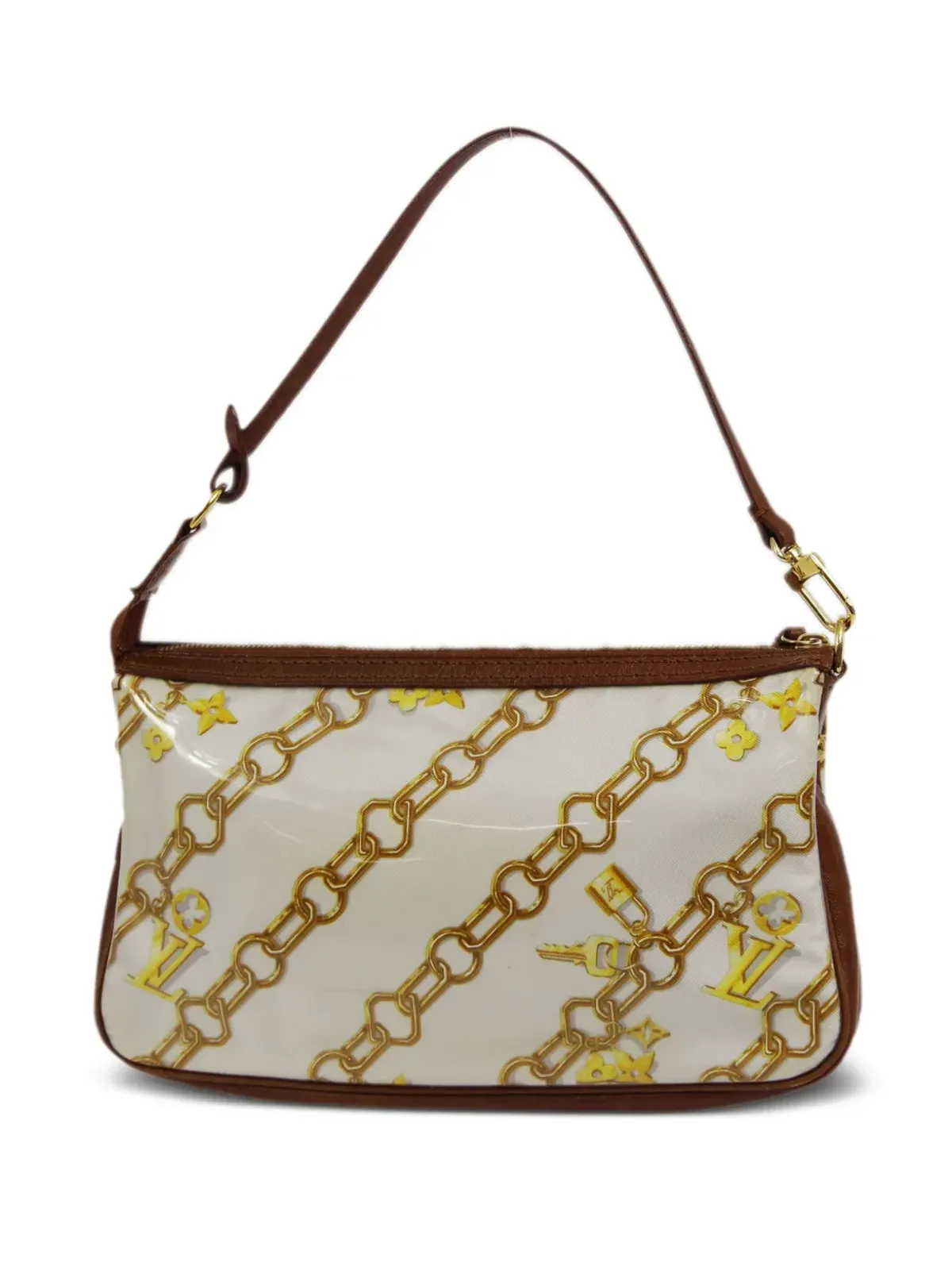 Louis Vuitton ビンテージ ポシェット・アクセソワーズ クラッチバッグ ホワイト - 画像2