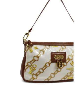 Louis Vuitton ビンテージ ポシェット・アクセソワーズ クラッチバッグ ホワイト - サムネイル3