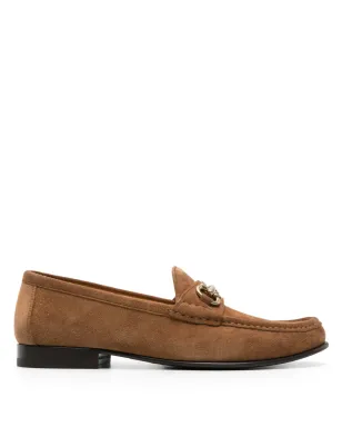 Brunello Cucinelli ホースビット付きスエード ローファー - サムネイル1