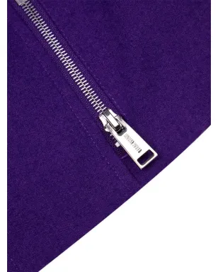 TEAM WANG design パネルデザイン ジップアップ クロップドジャケット - サムネイル4