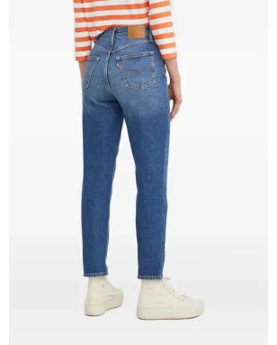 Levi's 80年代モムファイブポケットジーンズ ブルー - サムネイル3