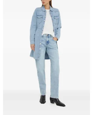 Levi's ミディ ボタン付きデニムジーンズ - サムネイル2