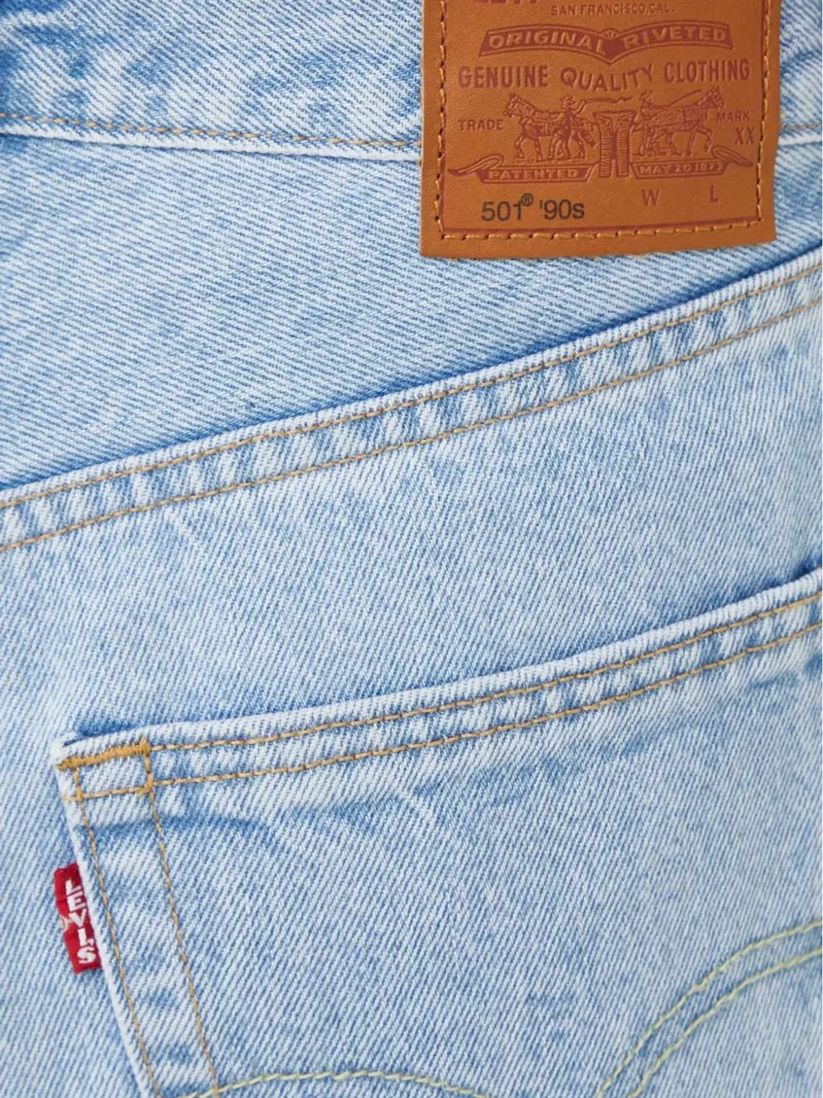 Levi's 501 90年代パネルデザインジーンズ - 画像5