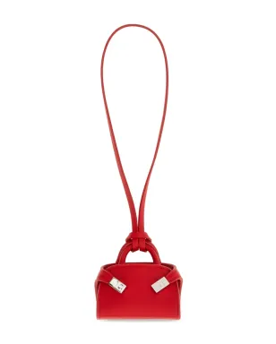 Ferragamo Hug ミニバッグチャーム - レッド - サムネイル1