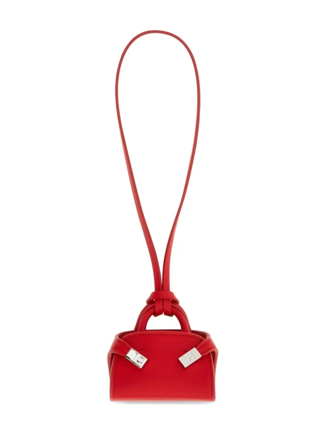 FERRAGAMO Ferragamo Hug ミニバッグチャーム - レッドの商品画像
