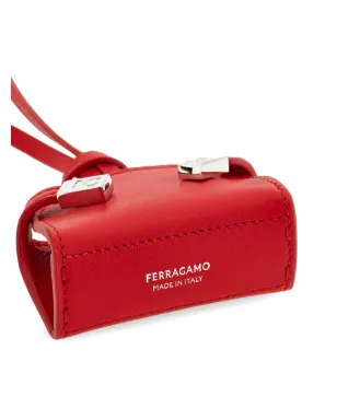 Ferragamo Hug ミニバッグチャーム - レッド - サムネイル4
