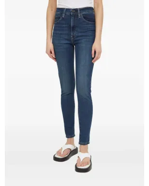 Levi's レトロハイ・スキニーデニムジーンズ - ブルー - サムネイル1