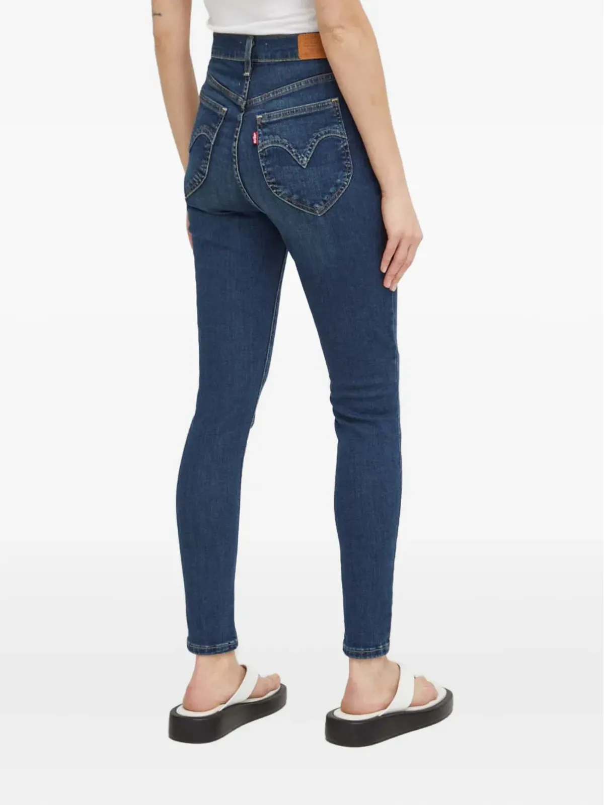 Levi's レトロハイ・スキニーデニムジーンズ - ブルー - 画像3