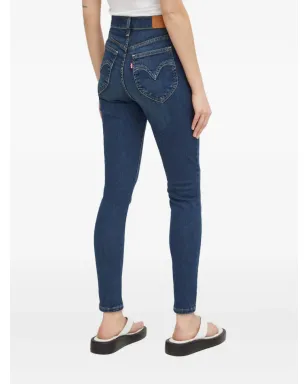 Levi's レトロハイ・スキニーデニムジーンズ - ブルー - サムネイル3