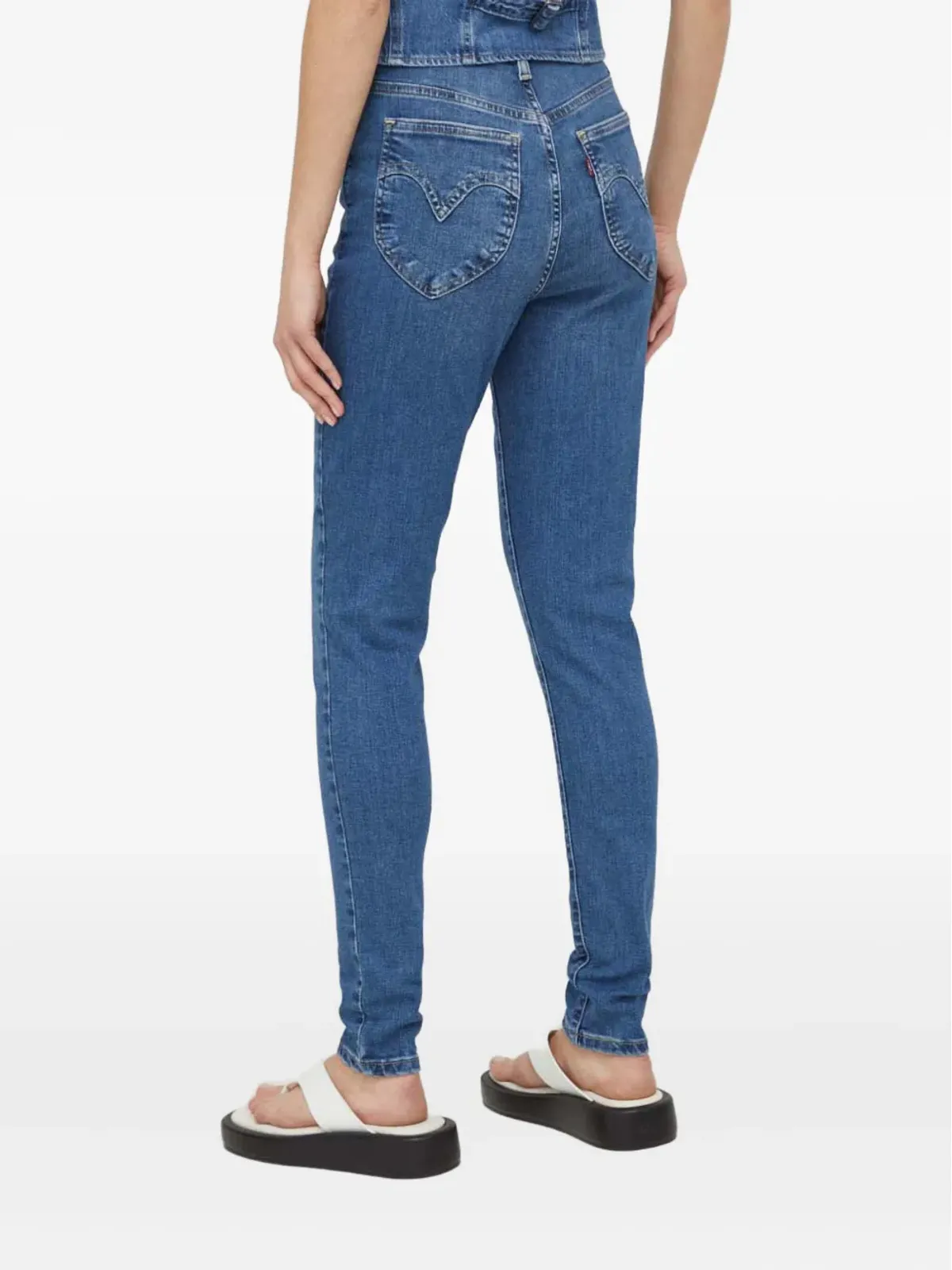 Levi's レトロハイジーンズ ブルー - 画像3
