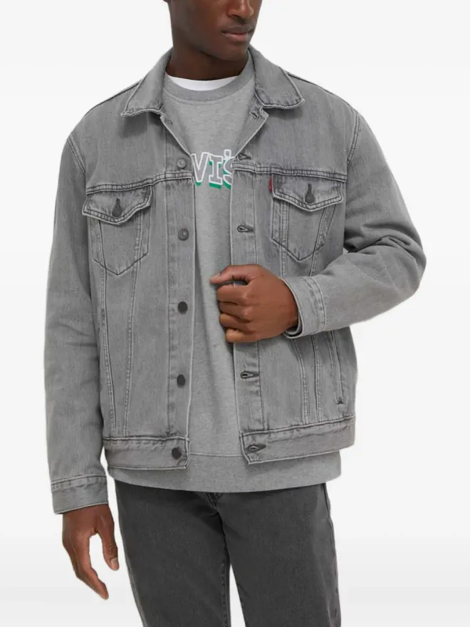 LEVI'S Levi's トラッカー ボタンデニムジャケット - グレーの商品画像