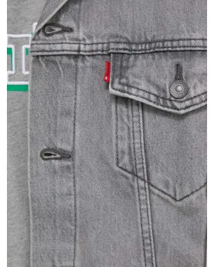Levi's トラッカー ボタンデニムジャケット - グレー - サムネイル5