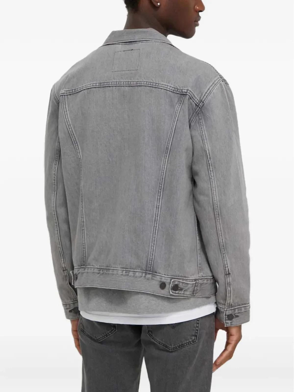 Levi's トラッカー ボタンデニムジャケット - グレー - 画像3