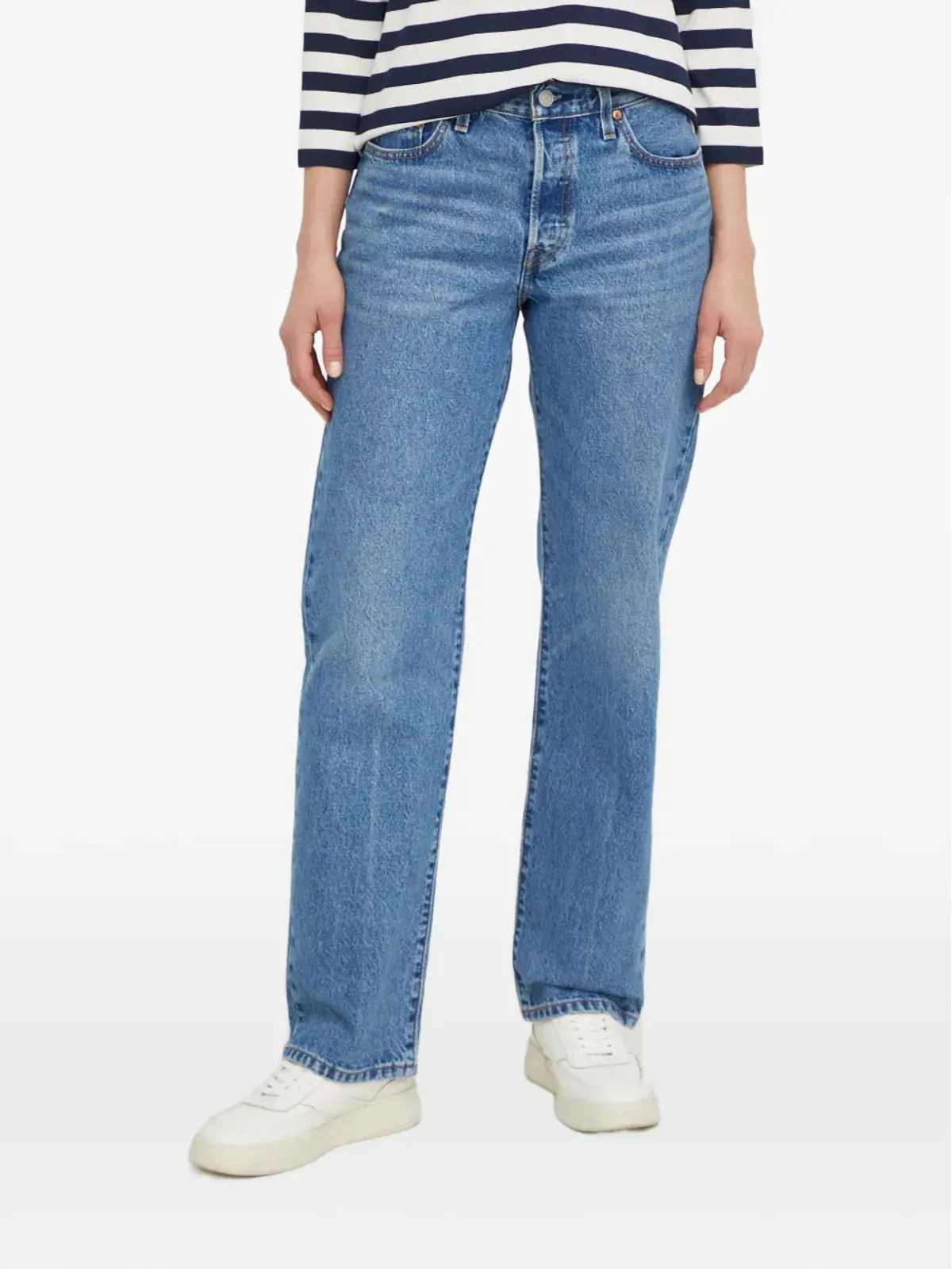 Levi's ベルトループ付きジーンズ - ブルー - 画像1