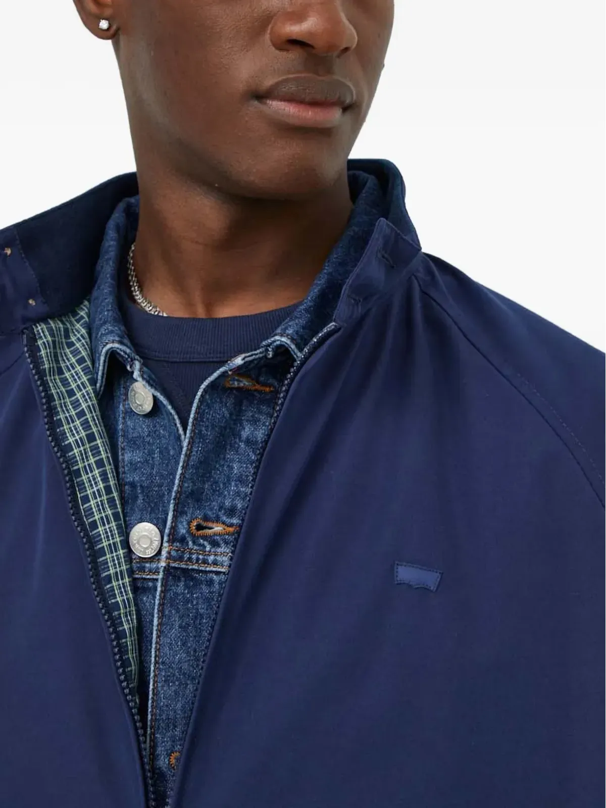 Levi's バックアー ハリントン ジャケット - ブルー - 画像5