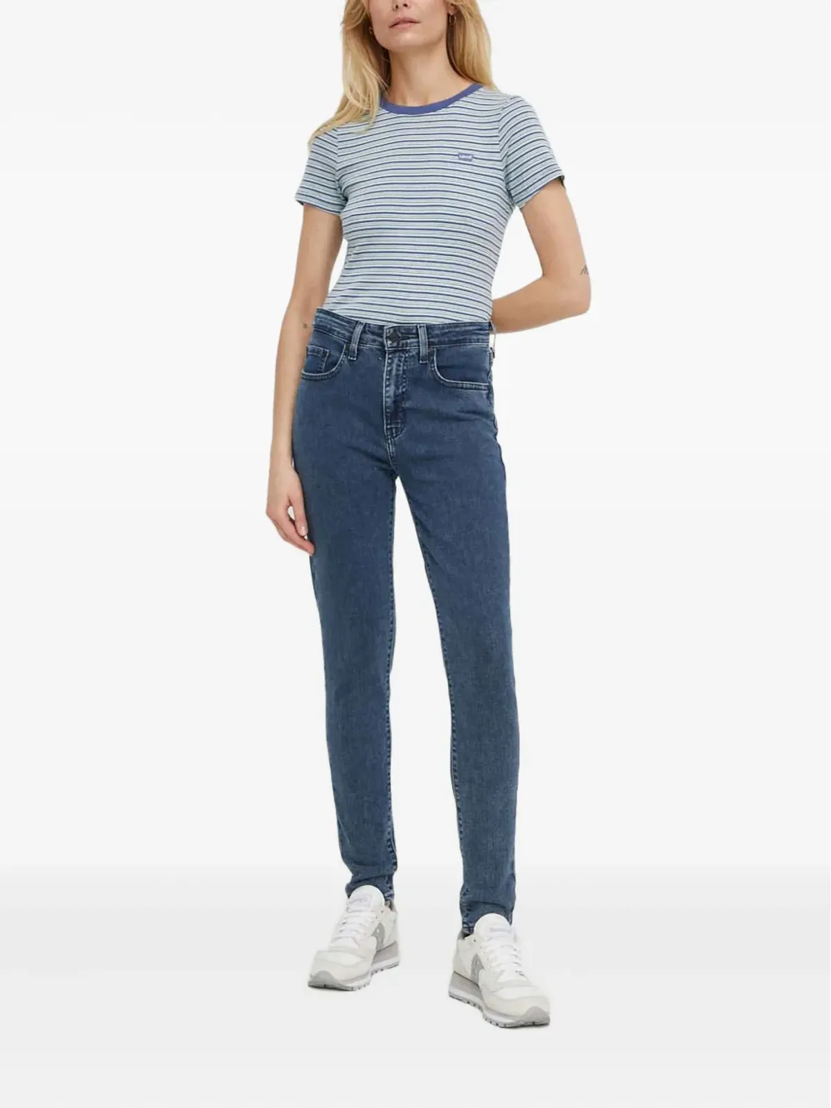Levi's ロゴパッチ ジーンズ - ブルー - 画像2