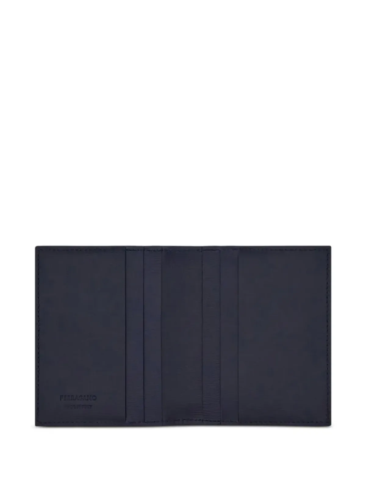 Ferragamo ロゴスタンプ カードホルダー ブルー - 画像3