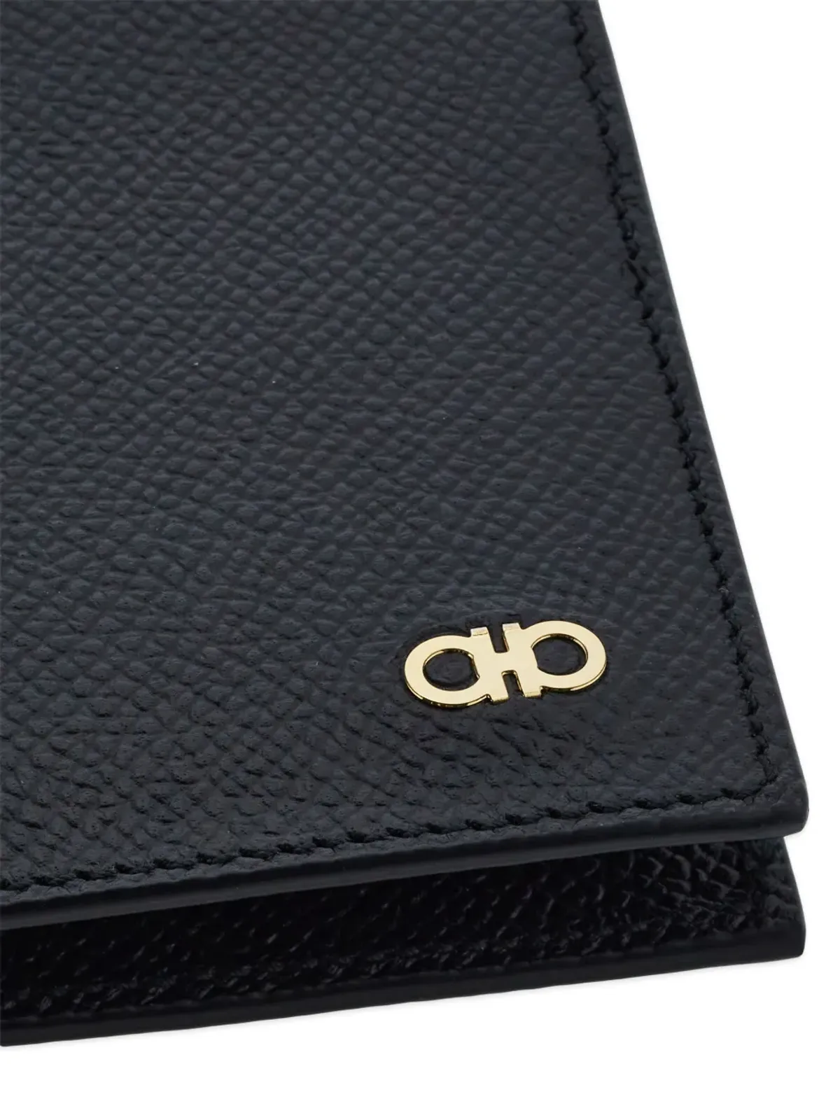 Ferragamo Gancini-appliqué ウォレット - ブラック - 画像5