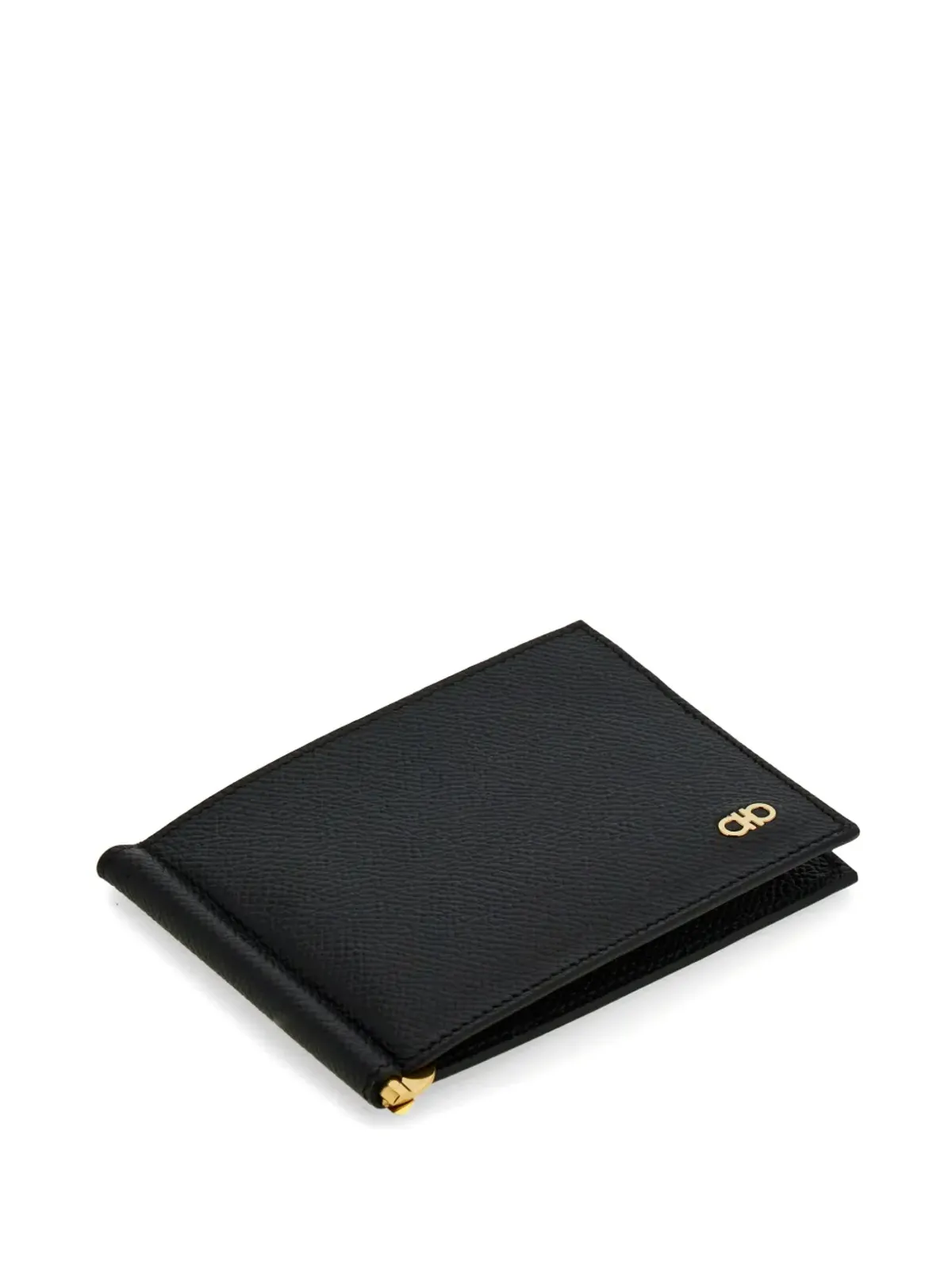 Ferragamo Gancini-appliqué ウォレット - ブラック - 画像3