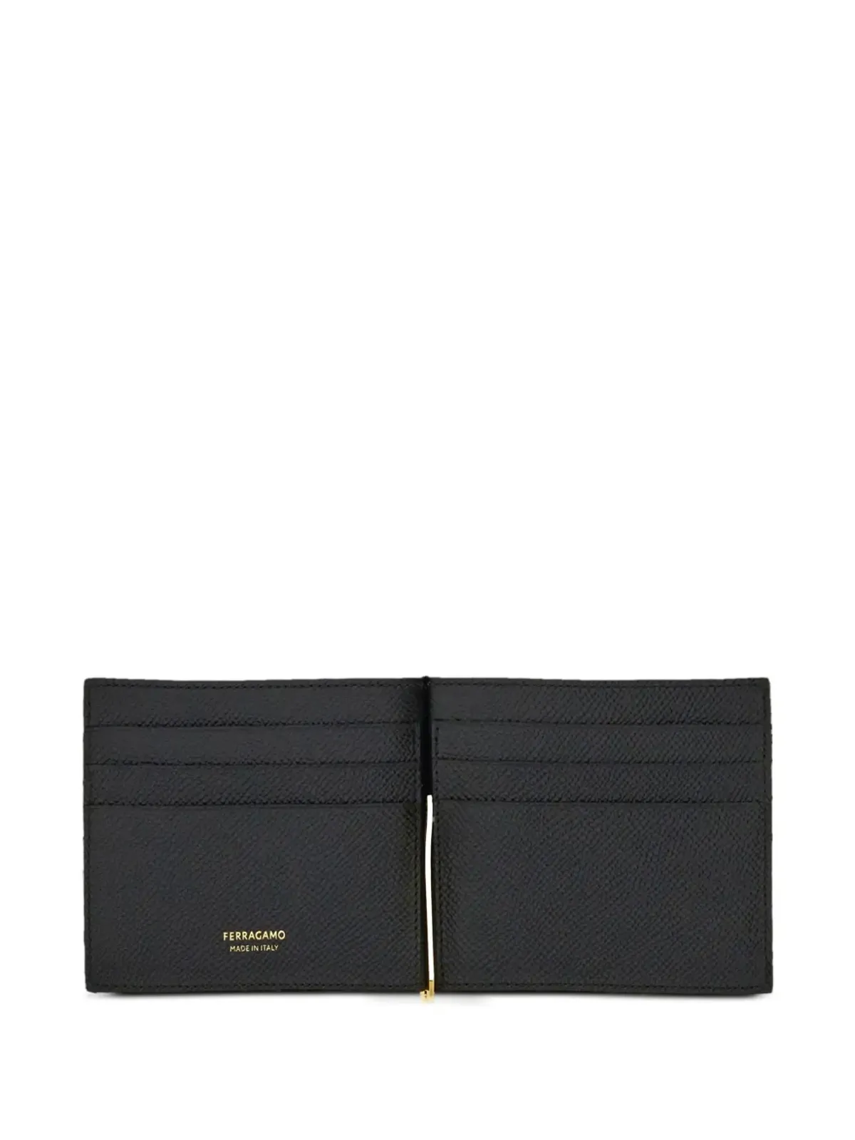 Ferragamo Gancini-appliqué ウォレット - ブラック - 画像4