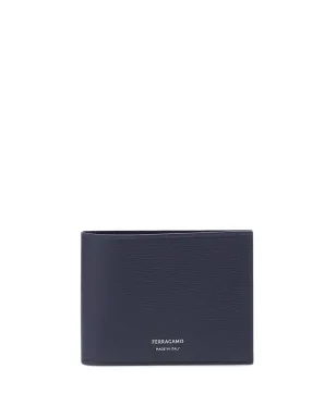 Ferragamo ロゴスタンプ ウォレット - ブルー - サムネイル1
