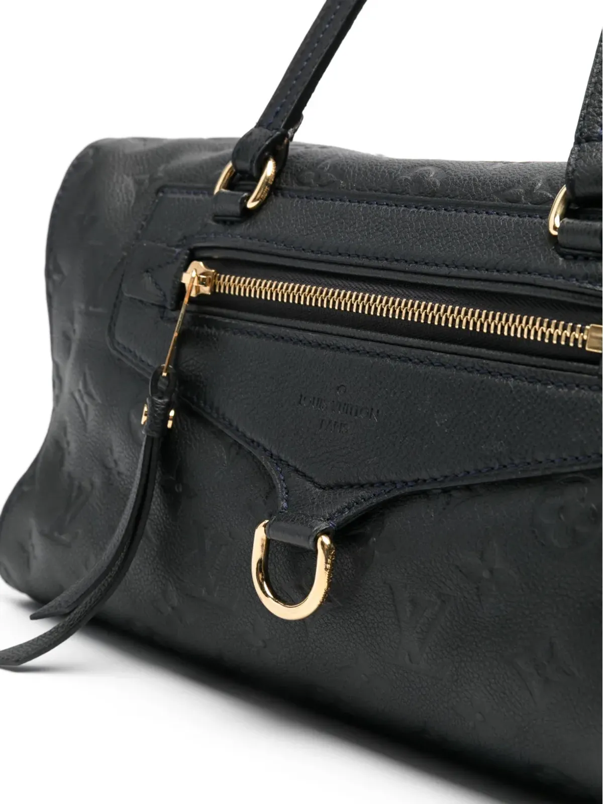 Louis Vuitton ビンテージ Inspiree Empreinte MM ショルダーバッグ ブルー - 画像4