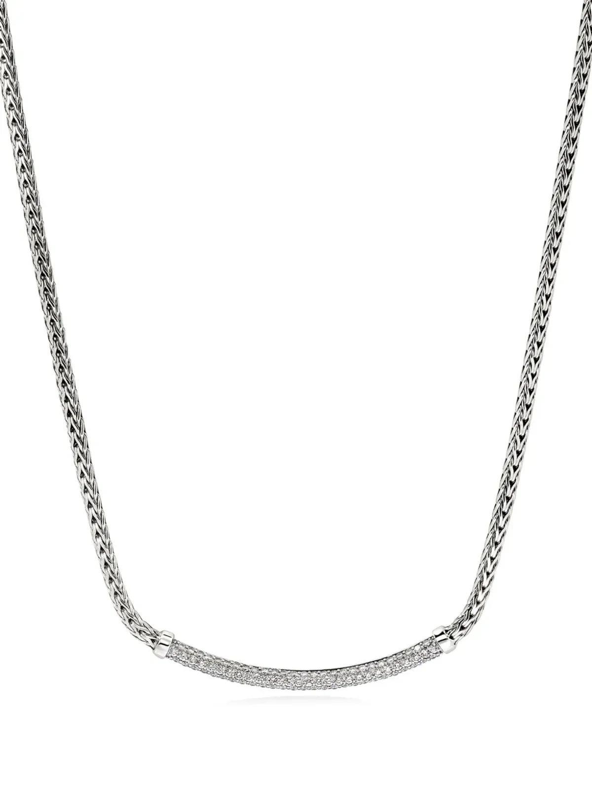 John Hardy JH Essential diamond necklace - Silver - 画像1