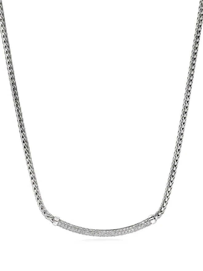 John Hardy John Hardy JH Essential diamond necklace - Silverの商品画像