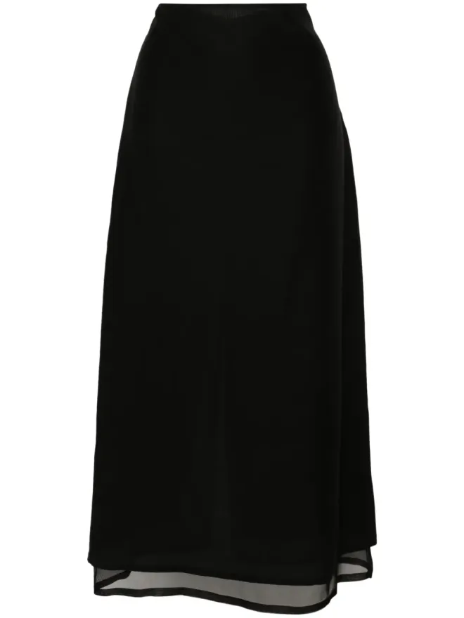 Fabiana Filippi Fabiana Filippi オーガンザ マキシスカートの商品画像