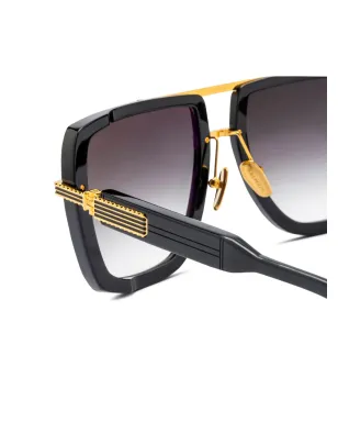 Balmain Eyewear ソルジャー パイロットフレーム サングラス - サムネイル3