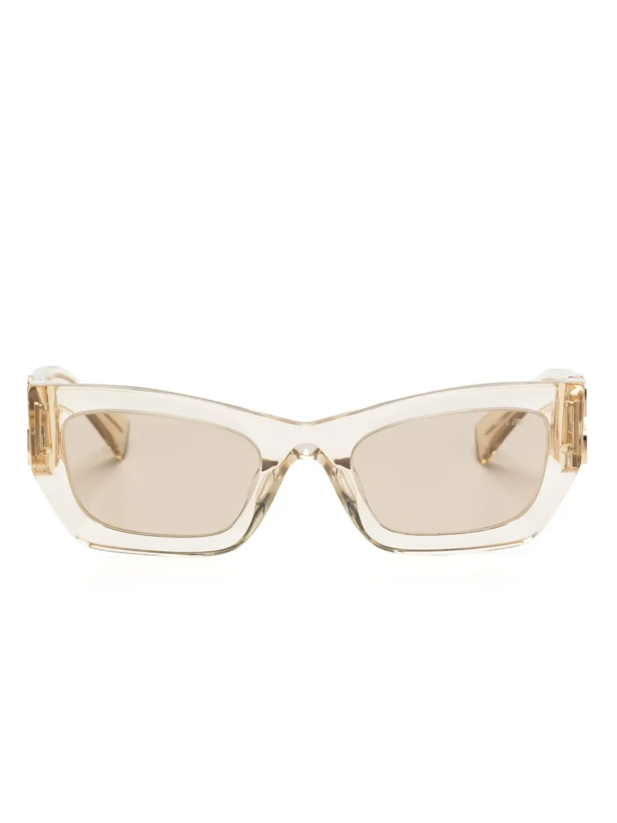 Miu Miu Eyewear グリンプス キャットアイ サングラス - 画像1