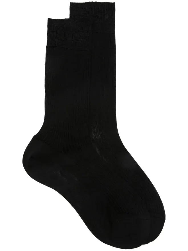 Maria La Rosa Maria La Rosa ファインリブ シルクソックスの商品画像
