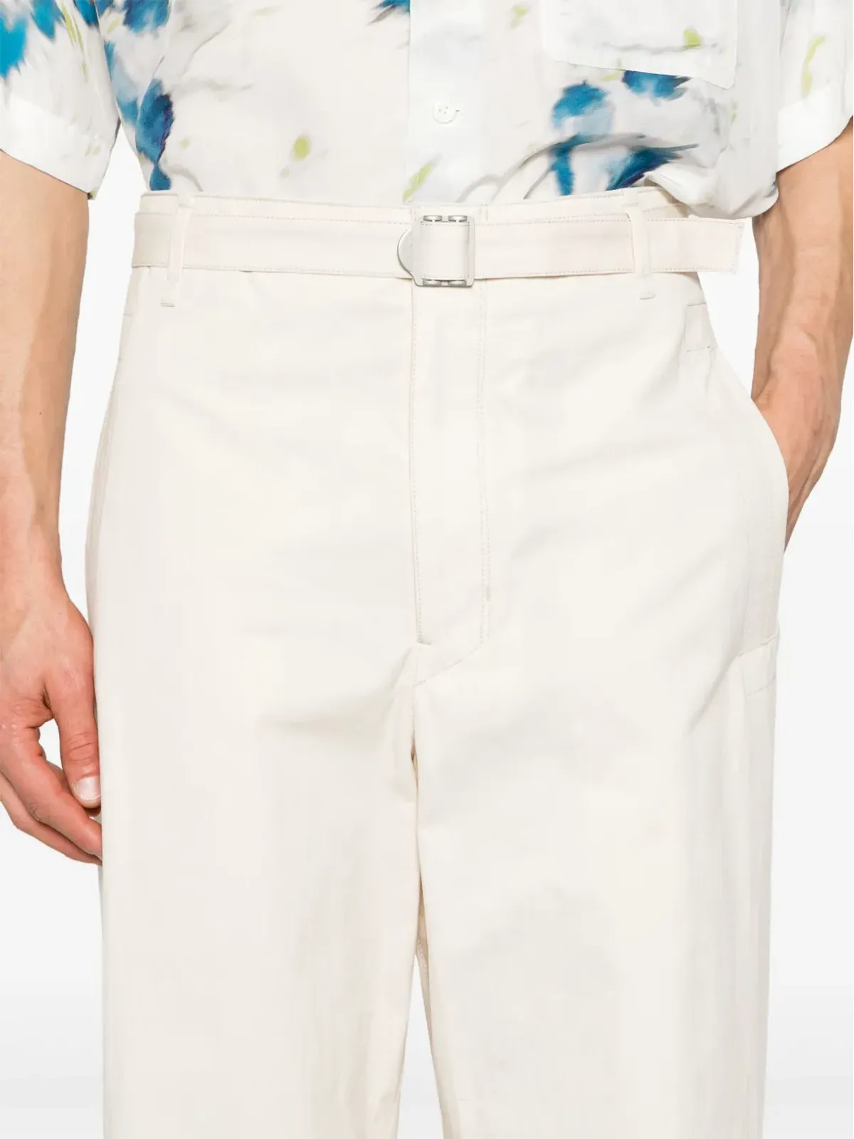 LEMAIRE ミッドライズ ストレートレッグ パンツ - ニュートラル系 - 画像5