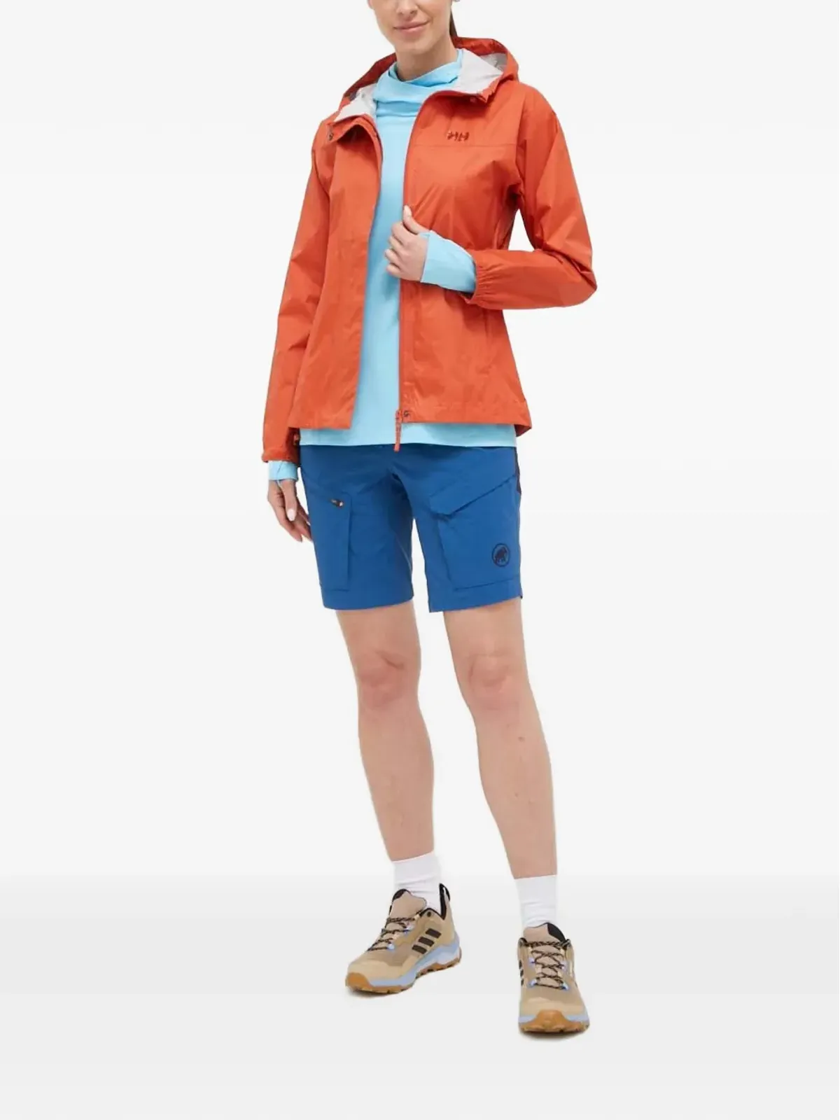 Helly Hansen Loke フード付きロゴディテールジャケット - 画像2