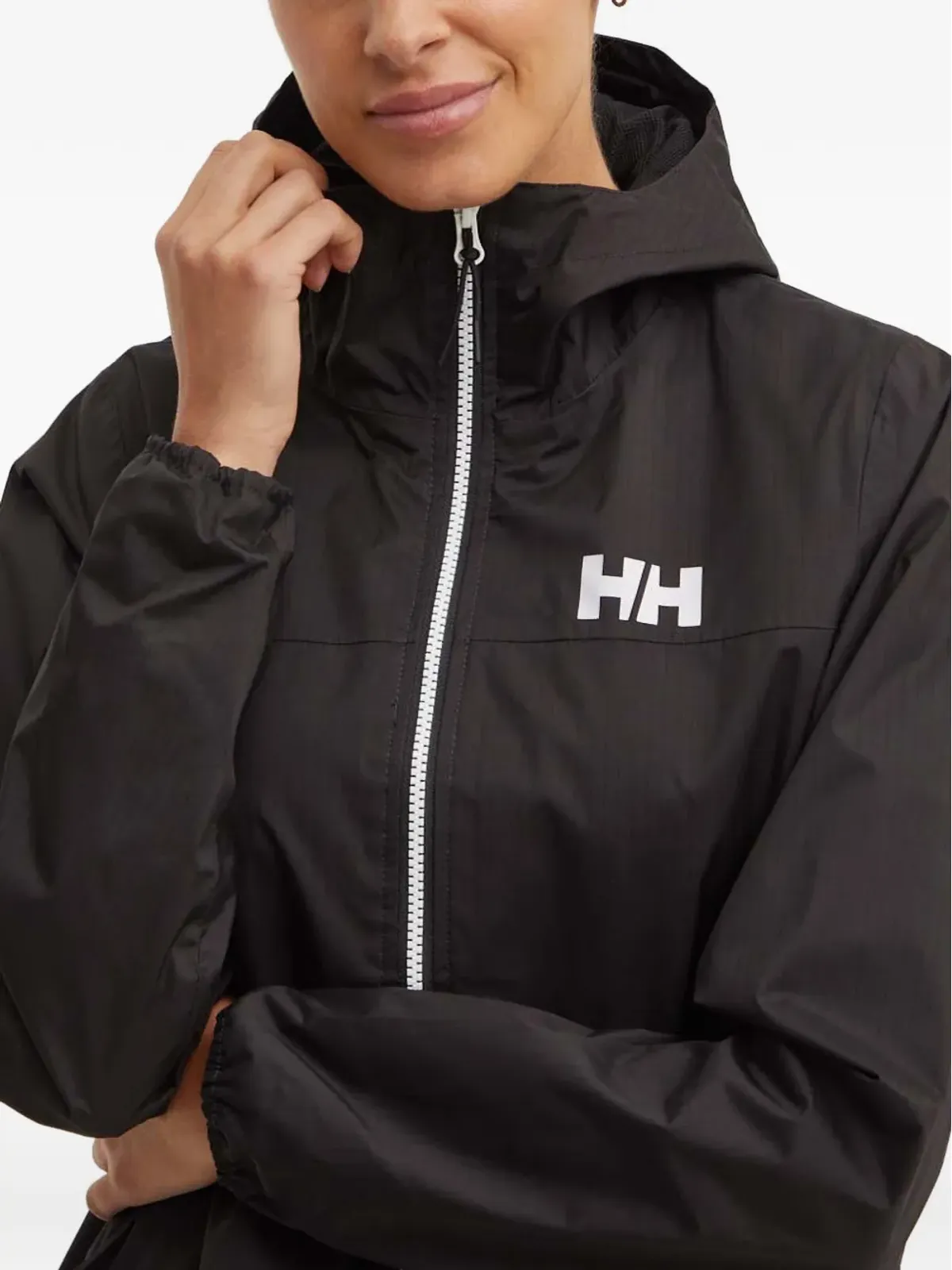 Helly Hansen Belfast II フード付きジップアップジャケット ブラック - 画像5