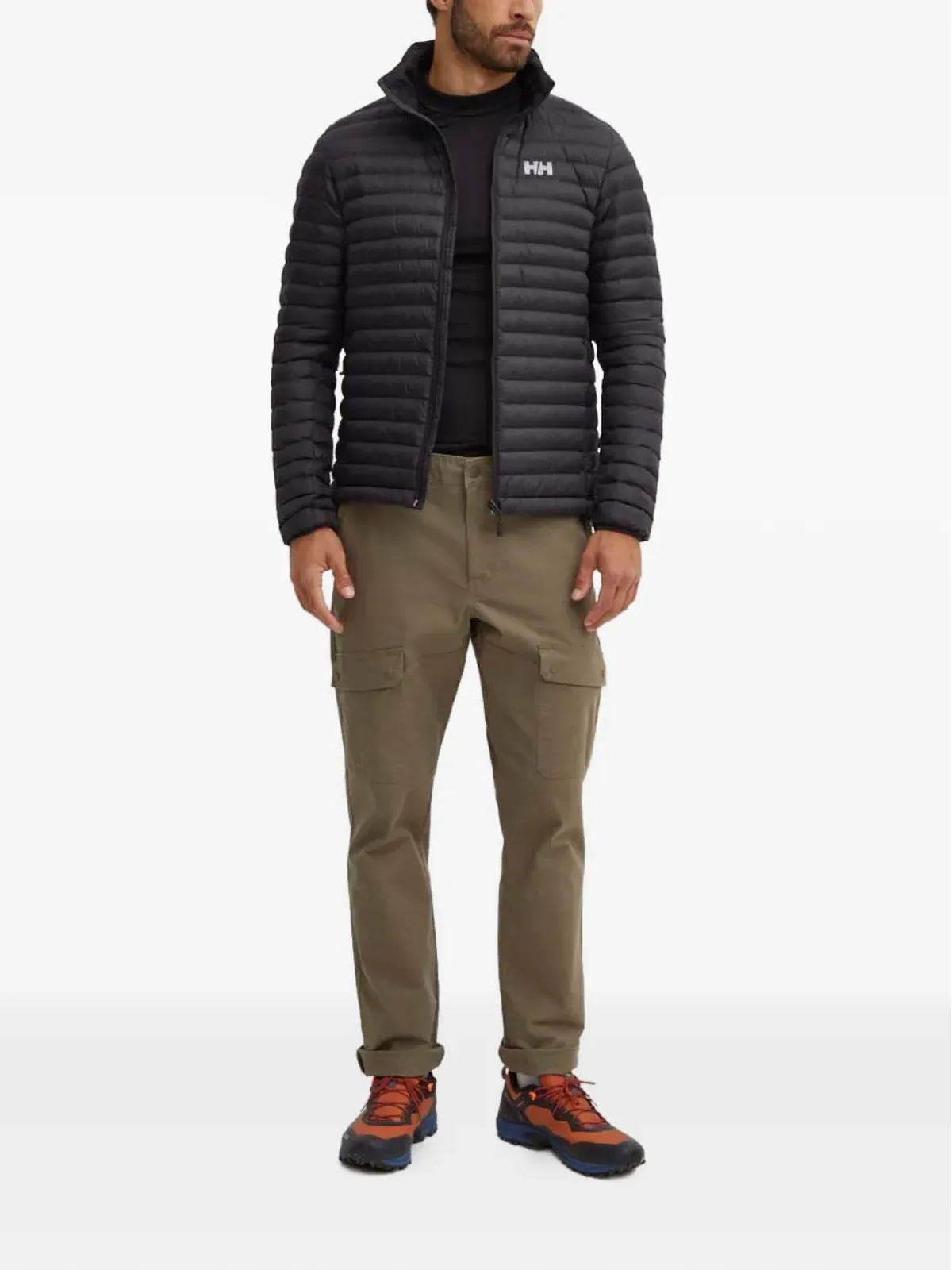 Helly Hansen ロゴディテール パディッドジャケット - 画像2