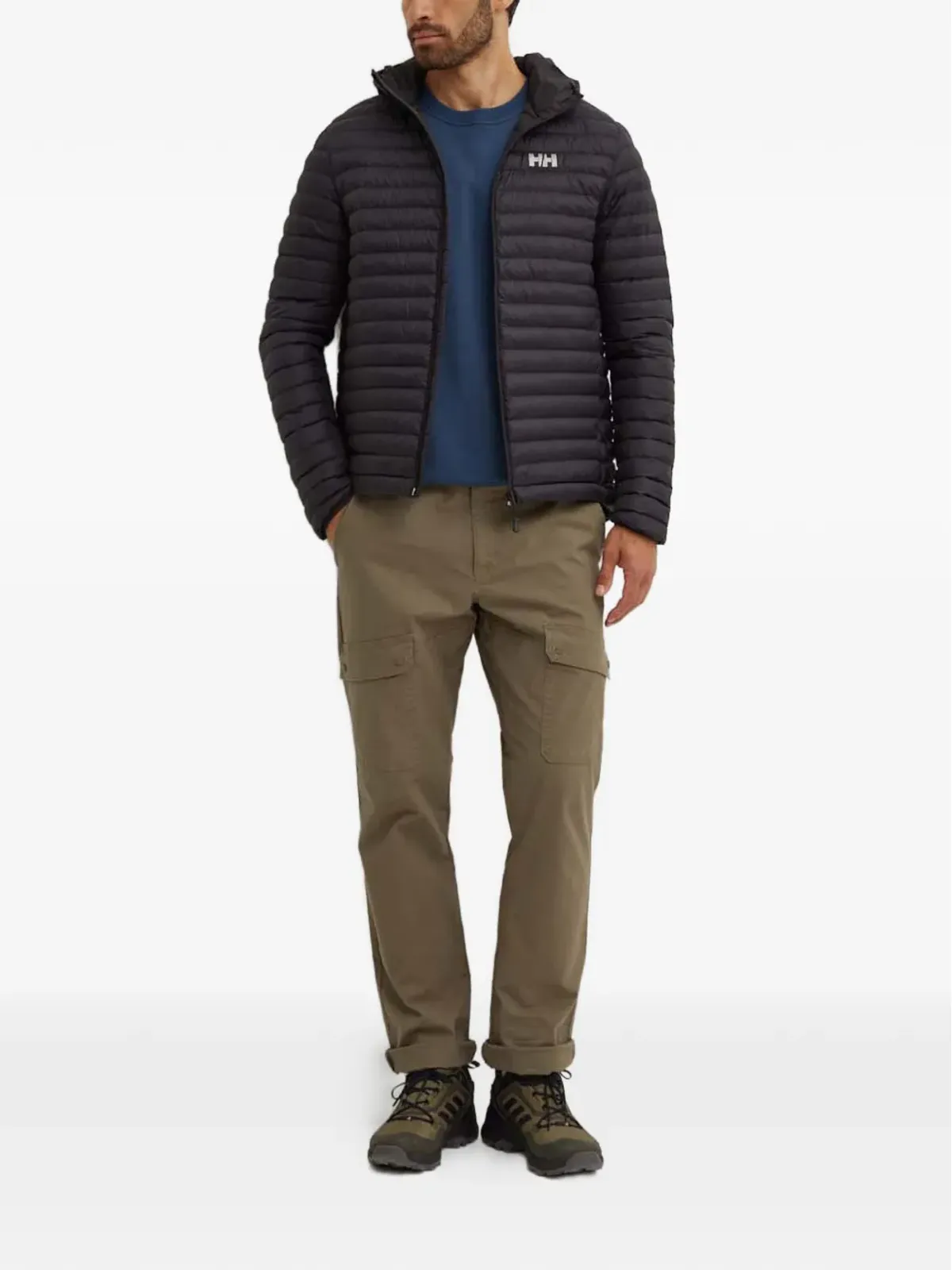 Helly Hansen フード付きパッド入りジャケット - 画像2