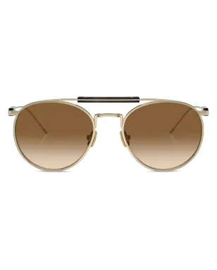Brunello Cucinelli BC2004ST ラウンドフレーム サングラス - 501651 - サムネイル1