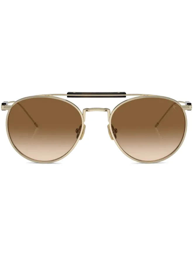 Brunello Cucinelli Brunello Cucinelli BC2004ST ラウンドフレーム サングラス - 501651の商品画像