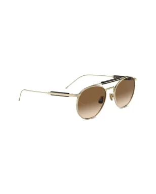 Brunello Cucinelli BC2004ST ラウンドフレーム サングラス - 501651 - サムネイル5